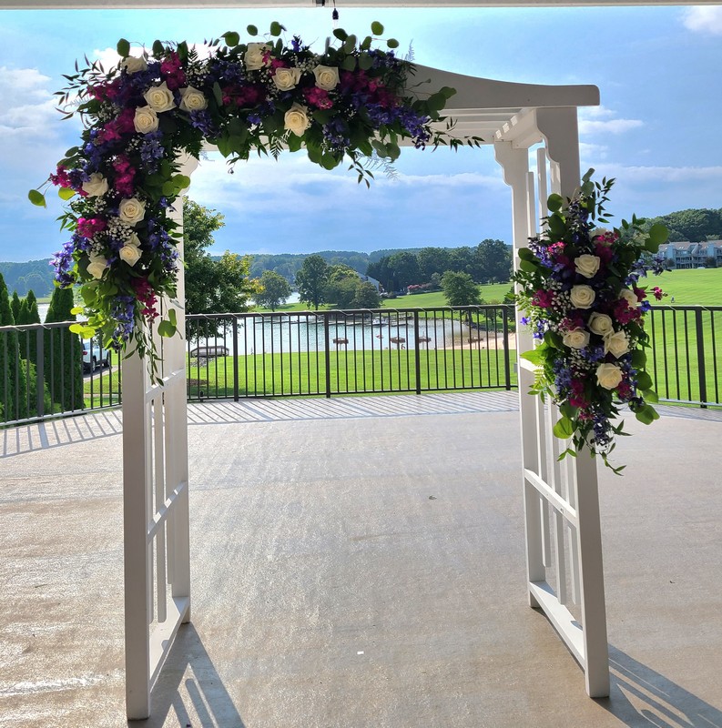 Wedding Ceremony Flowers from Antonina's Floral Design18