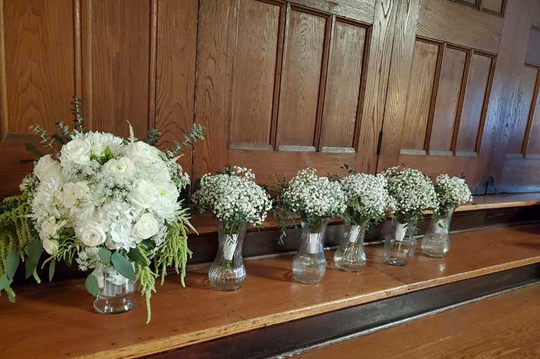 Wedding Ceremony flowers from Antonina's Floral Design 2