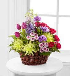 Basket of Spring from Antonina's Floral Design, your florist in Hardy,VA