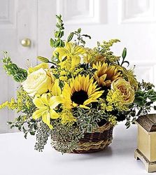 Basket of Sunshine from Antonina's Floral Design, your florist in Hardy,VA