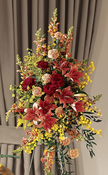 Earth Tone Spray from Antonina's Floral Design, your florist in Hardy,VA
