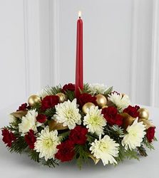 Light & Love Holiday Centerpiece from Antonina's Floral Design, your florist in Hardy,VA