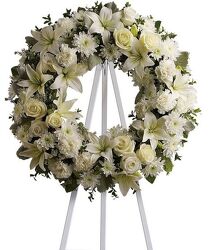 Serenity Wreath from Antonina's Floral Design, your florist in Hardy,VA