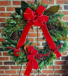 WreathLargeSize1 from Antonina's Floral Design, your florist in Hardy,VA